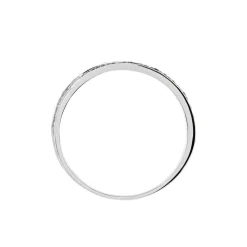 Bague Agapanthe Or Blanc Saphir Et Diamant