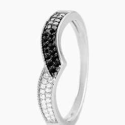 Marc Orian Bagues|Bagues Diamant > Bague Aile De Mouette Or Blanc Diamant