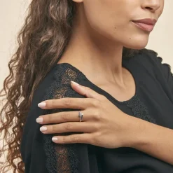 Marc Orian Bagues|Bagues Diamant > Bague Ainhoa Or Blanc Diamant