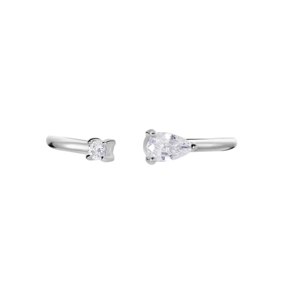 Marc Orian Bagues De Promesse|Bagues Fantaisie > Bague Ajustable Shou Argent Oxyde De Zirconium