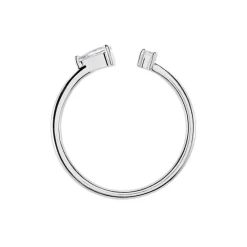 Marc Orian Bagues De Promesse|Bagues Fantaisie > Bague Ajustable Shou Argent Oxyde De Zirconium