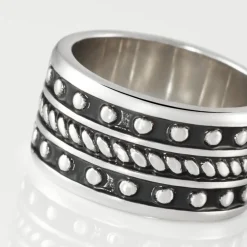 Marc Orian Idées Cadeaux Homme|Bagues > Bague Alban Argent Blanc
