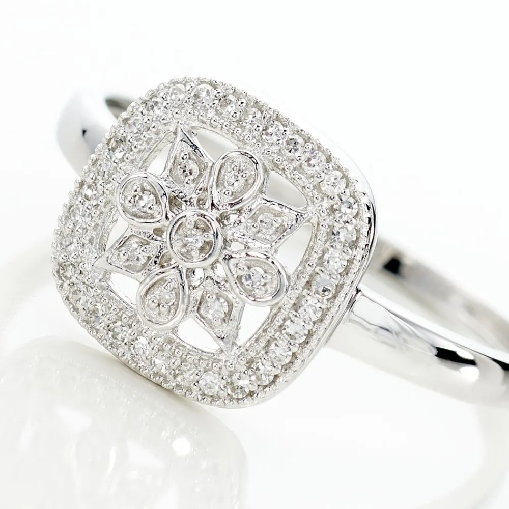 Marc Orian Bagues|Bagues Diamant > Bague Alixia Or Blanc Diamant