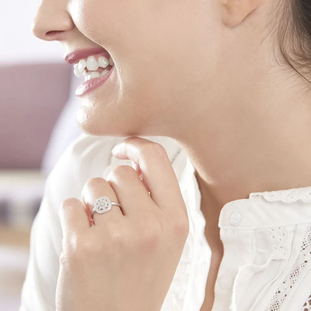 Marc Orian Bagues|Bagues Diamant > Bague Alixia Or Blanc Diamant