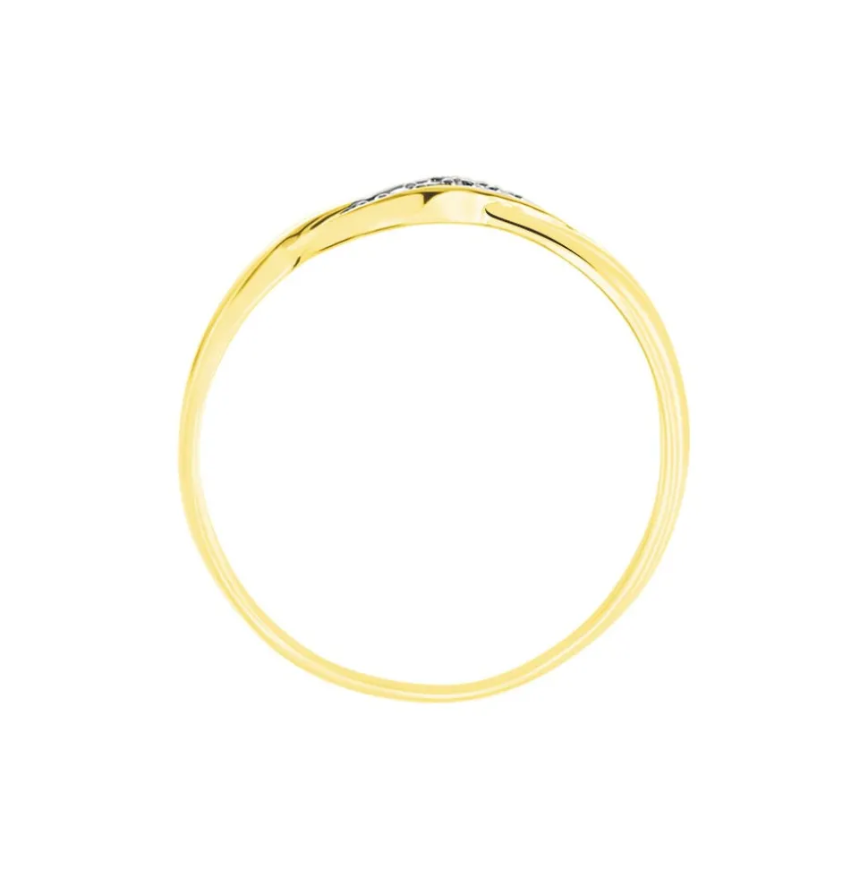 Bague Amayas Or Bicolore Diamant