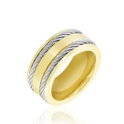 Marc Orian Idées Cadeaux Homme|Bagues > Bague Andro Acier Bicolore