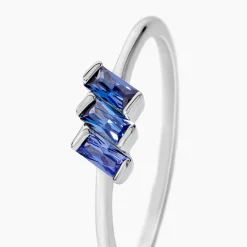 Marc Orian Bagues De Promesse|Bijoux Zirconium > Bague Andy Argent Blanc Oxyde De Zirconium