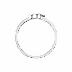 Marc Orian Bagues De Promesse|Bijoux Zirconium > Bague Andy Argent Blanc Oxyde De Zirconium