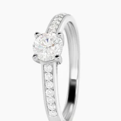 Marc Orian Bagues|Bagues Fiançailles > Bague Aramis Ld Platine Blanc Diamant Synthétique