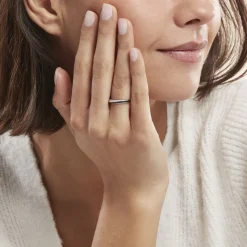 Bague Argent Blanc Agoston Oxydes De Zirconium