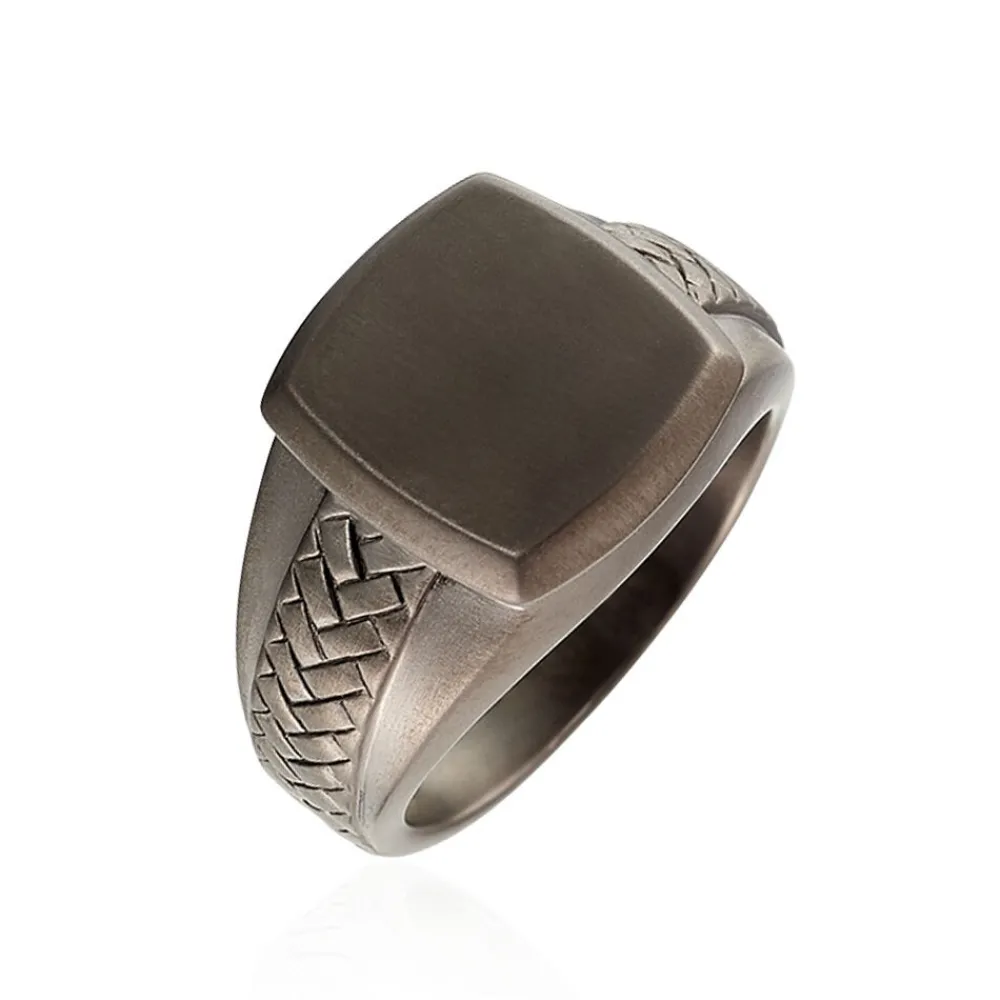 JOURDAN Idées Cadeaux Homme|Bagues > Bague Argent Noir