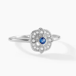 Marc Orian Bagues De Promesse|Bagues Fantaisie > Bague Astrea Argent Blanc Oxyde De Zirconium