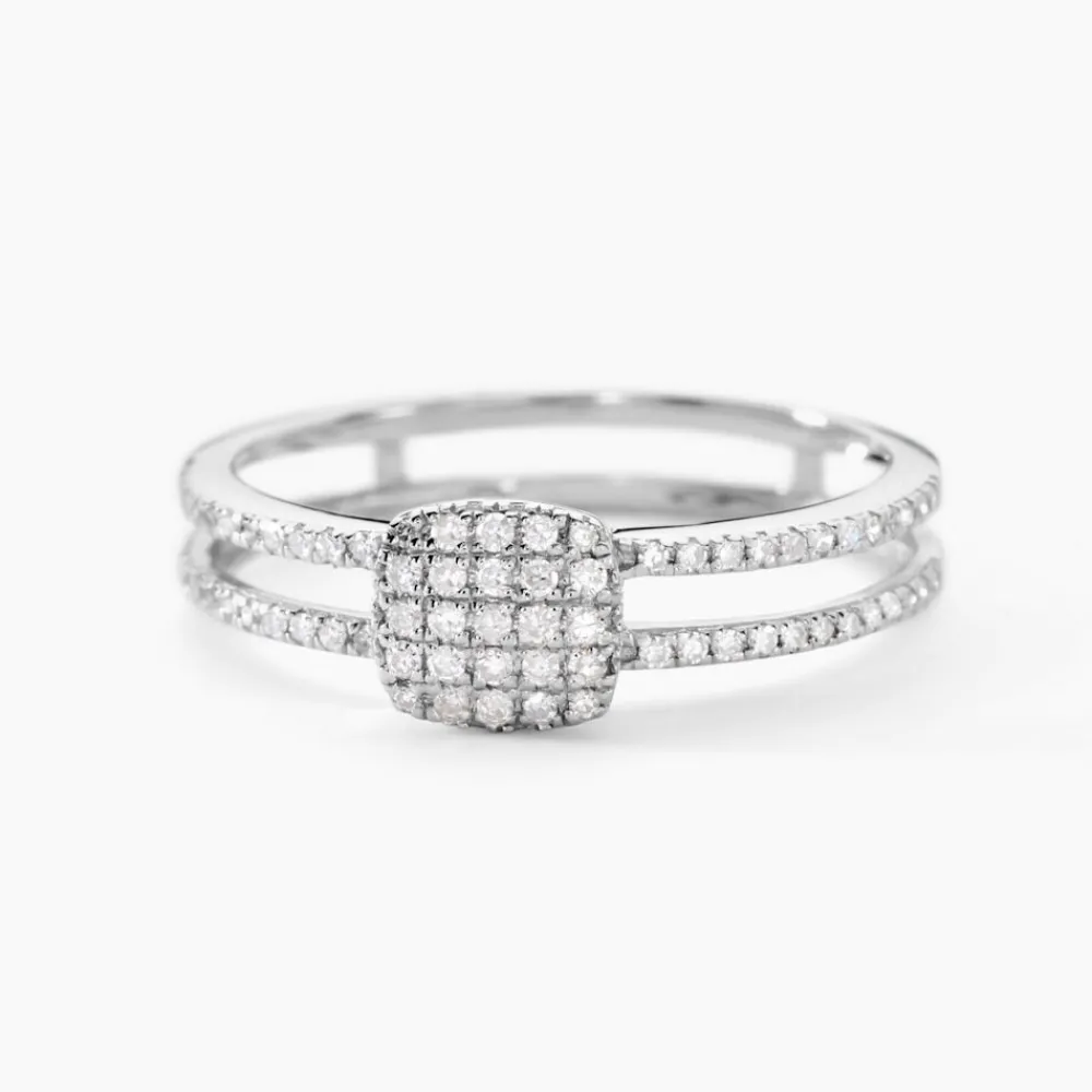 Marc Orian Bagues|Bagues Diamant > Bague Aude Or Blanc Diamant