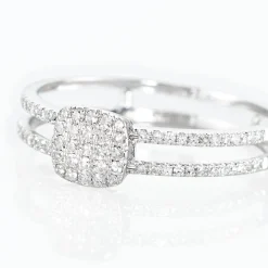 Marc Orian Bagues|Bagues Diamant > Bague Aude Or Blanc Diamant
