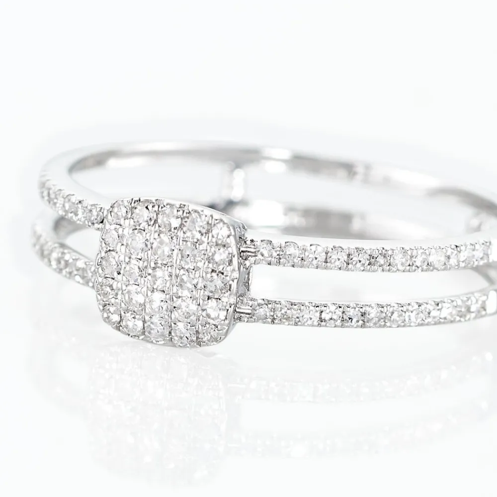 Marc Orian Bagues|Bagues Diamant > Bague Aude Or Blanc Diamant