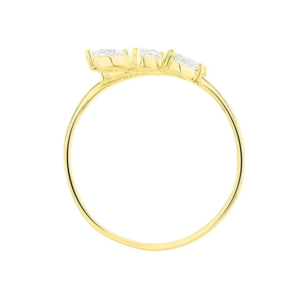 Marc Orian Bagues|Bagues Or Jaune > Bague Audrica Or Jaune Oxyde De Zirconium
