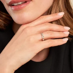 Marc Orian Bijoux Zirconium|Bagues > Bague Azariah Or Jaune Oxyde De Zirconium