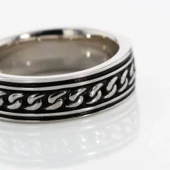 Marc Orian Idées Cadeaux Homme|Bagues > Bague Balthazar Argent Blanc