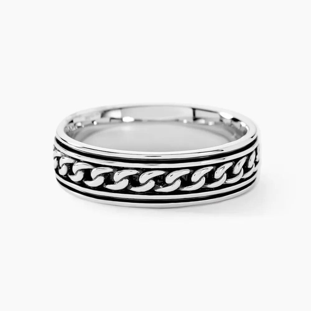 Marc Orian Idées Cadeaux Homme|Bagues > Bague Balthazar Argent Blanc