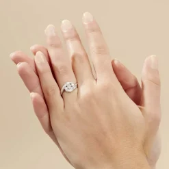 Marc Orian Anniversaire De Mariage|Bagues De Fiançailles > Bague Barbara Or Blanc Diamant