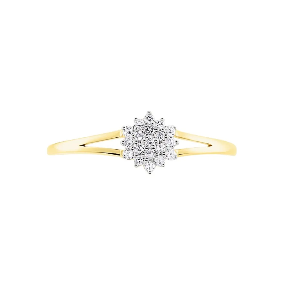 Marc Orian Anniversaire De Mariage|Bagues De Fiançailles > Bague Barbra Or Jaune Diamant