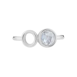 Bague Bastiano Argent Blanc Oxyde De Zirconium