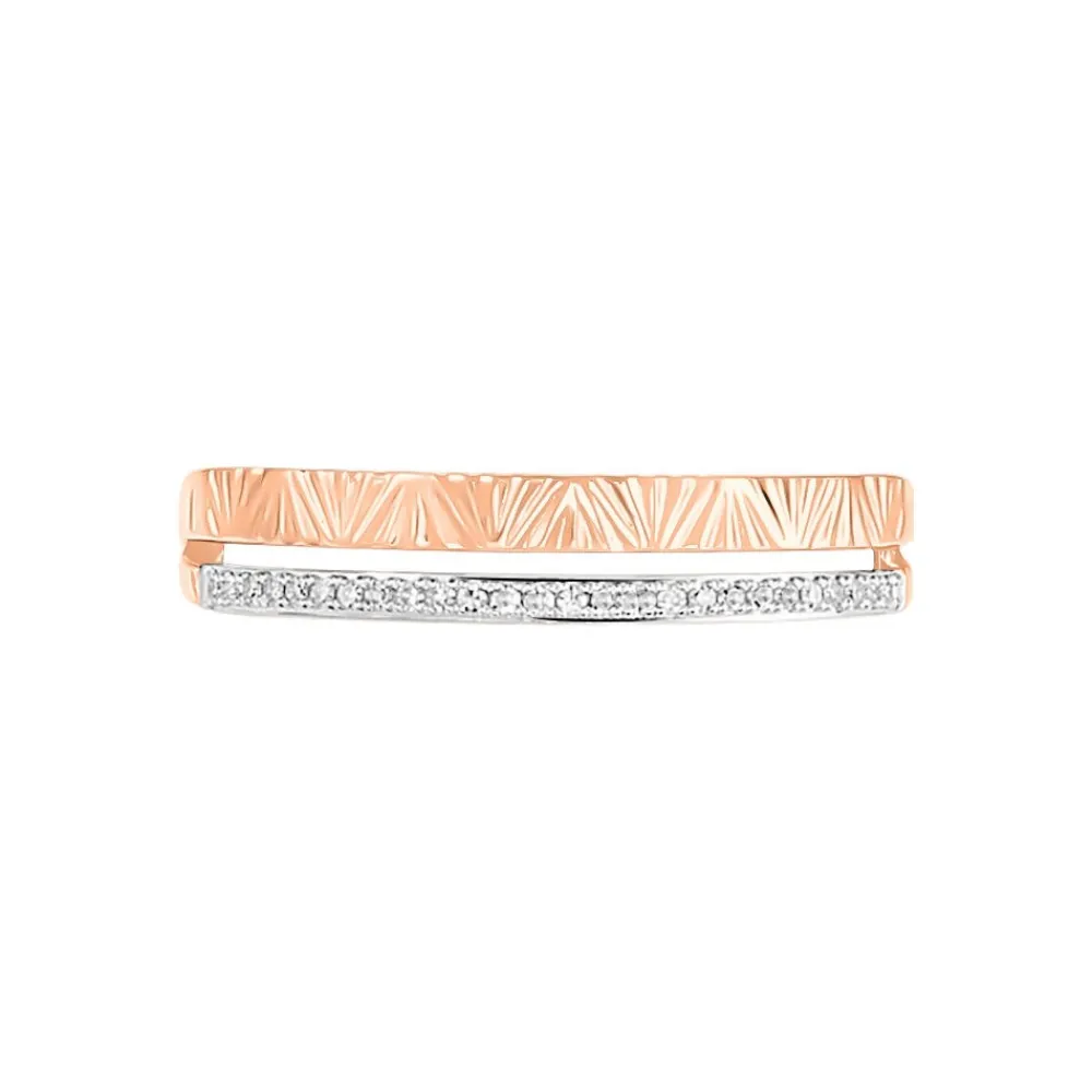 Marc Orian Bijoux Or|Bagues > Bague Belindalan Or Bicolore Diamant