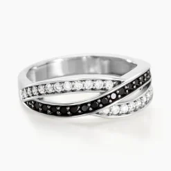 Bague Bethany Argent Blanc Oxyde De Zirconium