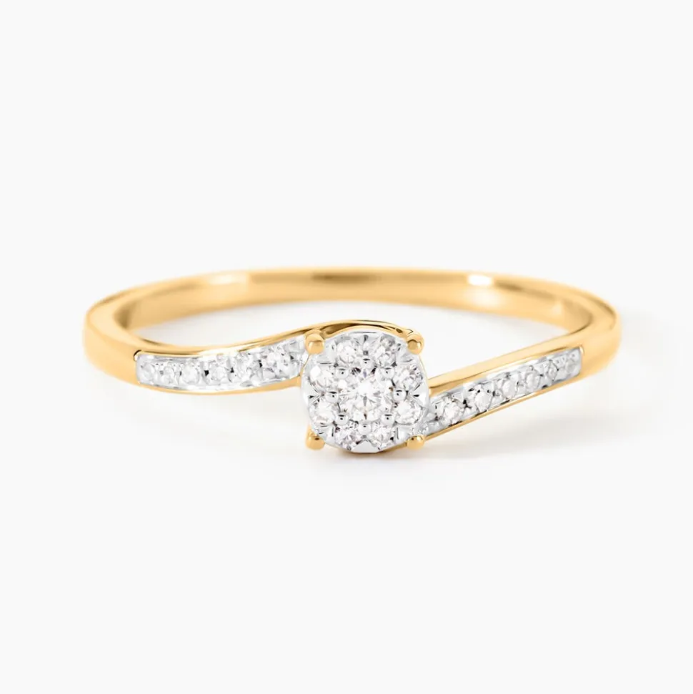 Bague Biagino Or Jaune Diamant