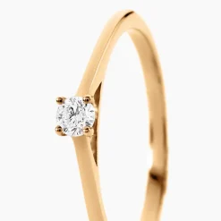 Bague Brynne Plaqué Or Jaune Oxyde De Zirconium