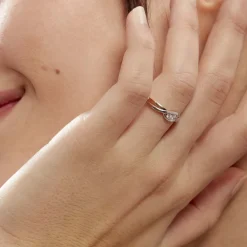 Marc Orian Anniversaire De Mariage|Bagues > Bague Callie Or Bicolore Diamant