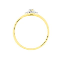 Bague Charletta Or Jaune Diamant