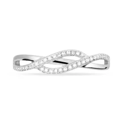 Marc Orian Bagues|Bagues Diamant > Bague Charlye Or Blanc Diamant