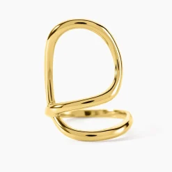 Marc Orian Bagues|Bijoux Acier Inoxydable > Bague Cherish Acier Jaune