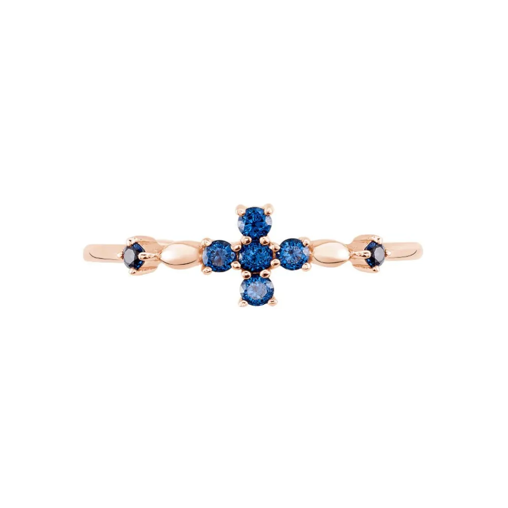 Marc Orian Bagues Fantaisie|Bijoux Zirconium > Bague Chessy Argent Rose Oxyde De Zirconium