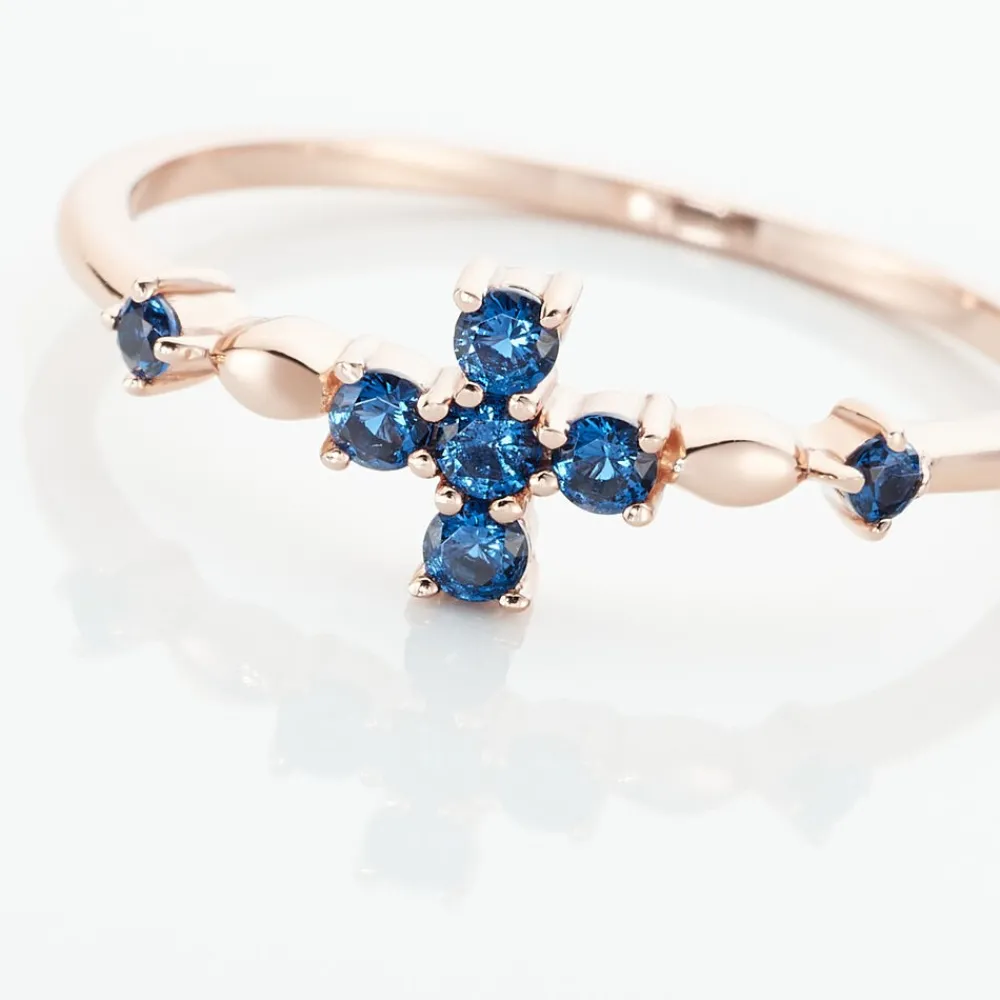 Marc Orian Bagues Fantaisie|Bijoux Zirconium > Bague Chessy Argent Rose Oxyde De Zirconium
