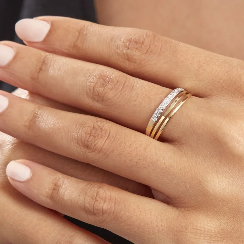 Marc Orian Bagues|Bijoux Femme > Bague Clotilda Or Jaune Diamant