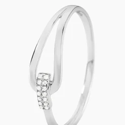 Bague Cyranna Or Blanc Diamant