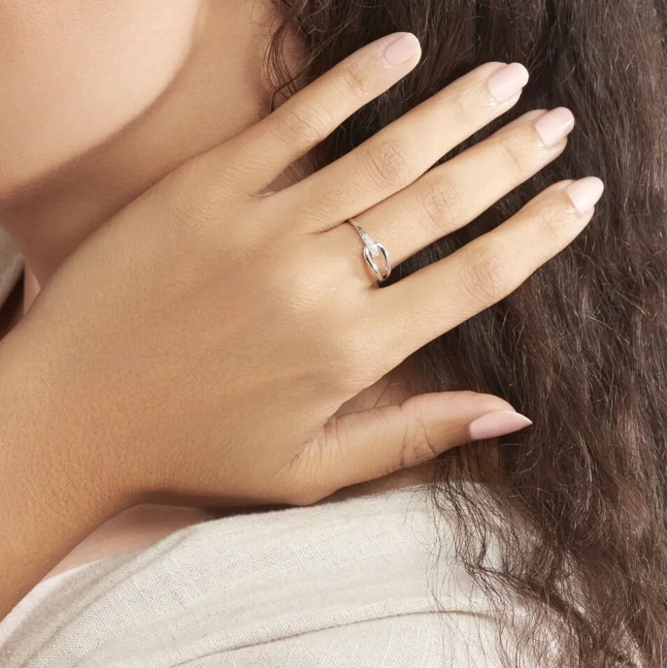 Bague Cyranna Or Blanc Diamant