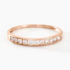 Marc Orian Bijoux Zirconium|Bagues > Bague Davila Or Rose Oxyde De Zirconium