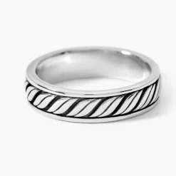 Marc Orian Idées Cadeaux Homme|Bagues > Bague Davin Argent Blanc