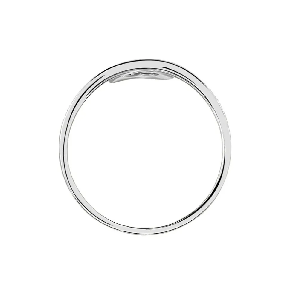 Bague Delaney Or Blanc Diamant