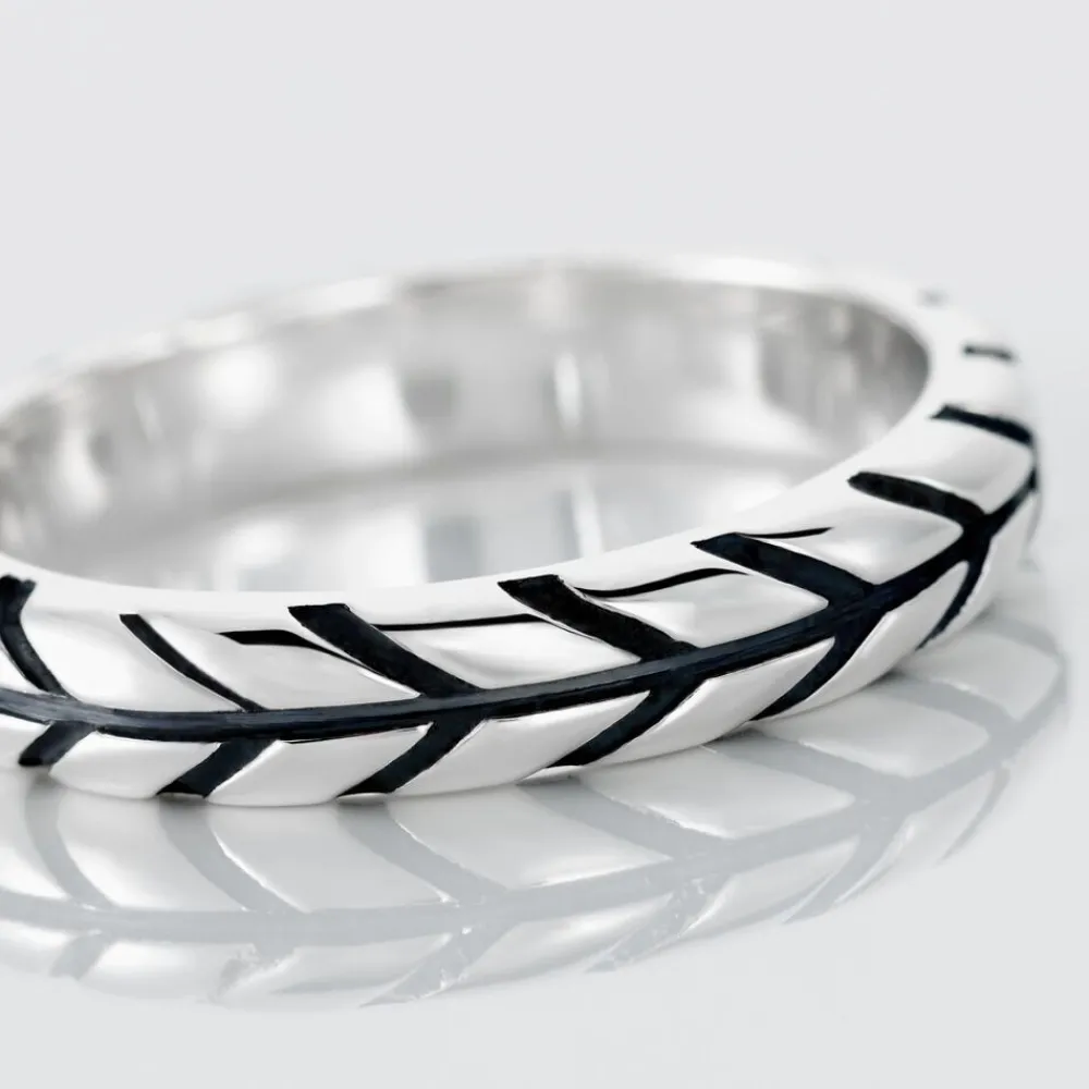 Marc Orian Idées Cadeaux Homme|Bagues > Bague Denys Argent Blanc