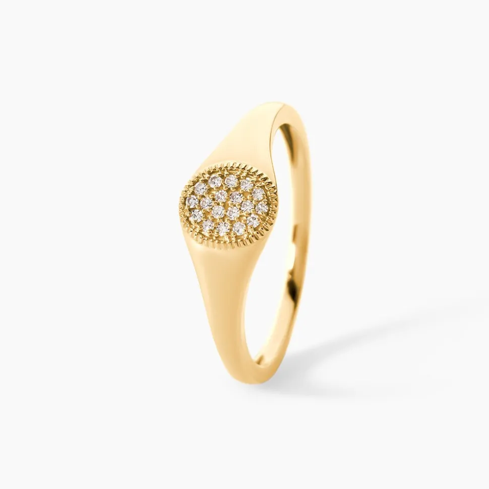 Bague Devdas Or Jaune Diamant