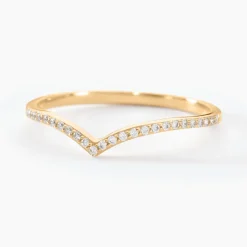 Bague Dounia Or Jaune Oxyde De Zirconium