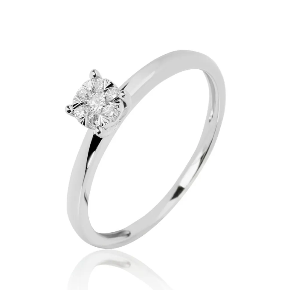 Bague Dream Or Blanc Diamant