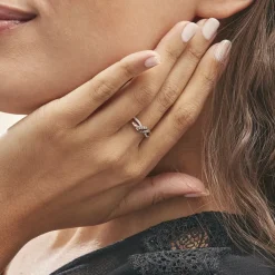 Marc Orian Bagues|Bagues Or Rose > Bague Edem Or Rose Diamant