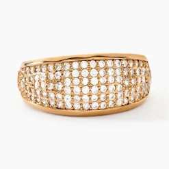 Marc Orian Bijoux Zirconium|Bagues > Bague Edenne Plaqué Or Jaune Oxyde De Zirconium