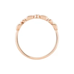 Marc Orian Bagues Fantaisie|Bijoux Zirconium > Bague Ellena Argent Rose Oxyde De Zirconium