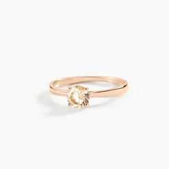 Bague Elyana Argent Rose Oxyde De Zirconium